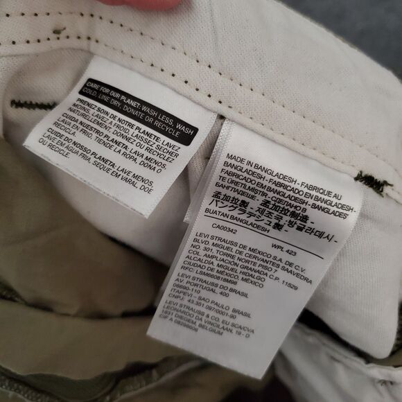 Levi's Two Horse Brand Cargo Shorts Mens 42 Retro Military Outdoor Utility Work - Picture 12 of 13